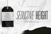 Seductive Height, a Sans Serif Font by Wildan Type (Thumbnail 1 of 10)