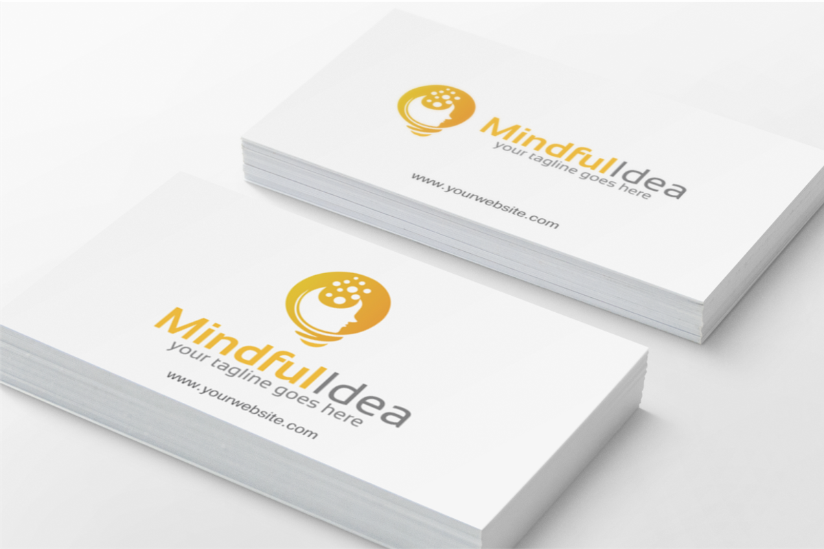 MindfulIdea / Lamp - Logo, a Branding & Logo Template by Alfam17 (Photo 3 of 4)