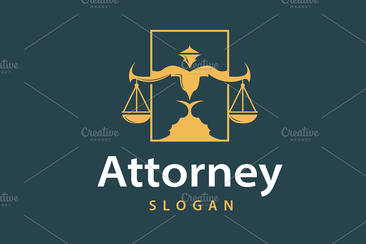 Simple Modern Luxury Law Firm Logo, a Branding & Logo Template by Maylianaw28 (Photo 1 of 2)
