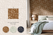 Dreamy floral seamless pattern set, a Pattern Graphic by Momosama Studio (Thumbnail 4 of 5)