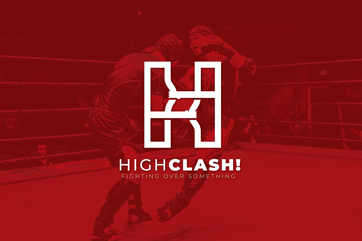 HighClash Logo Template, a Branding & Logo Template by Maximum Designstudio (Photo 1 of 3)