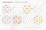 Delicate Wildflowers and Gold Leaves, an Illustration by Hanna's ArtLab (Thumbnail 6 of 7)