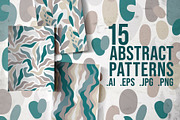 15 abstract patterns, a Pattern Graphic by pineart (Thumbnail 1 of 5)