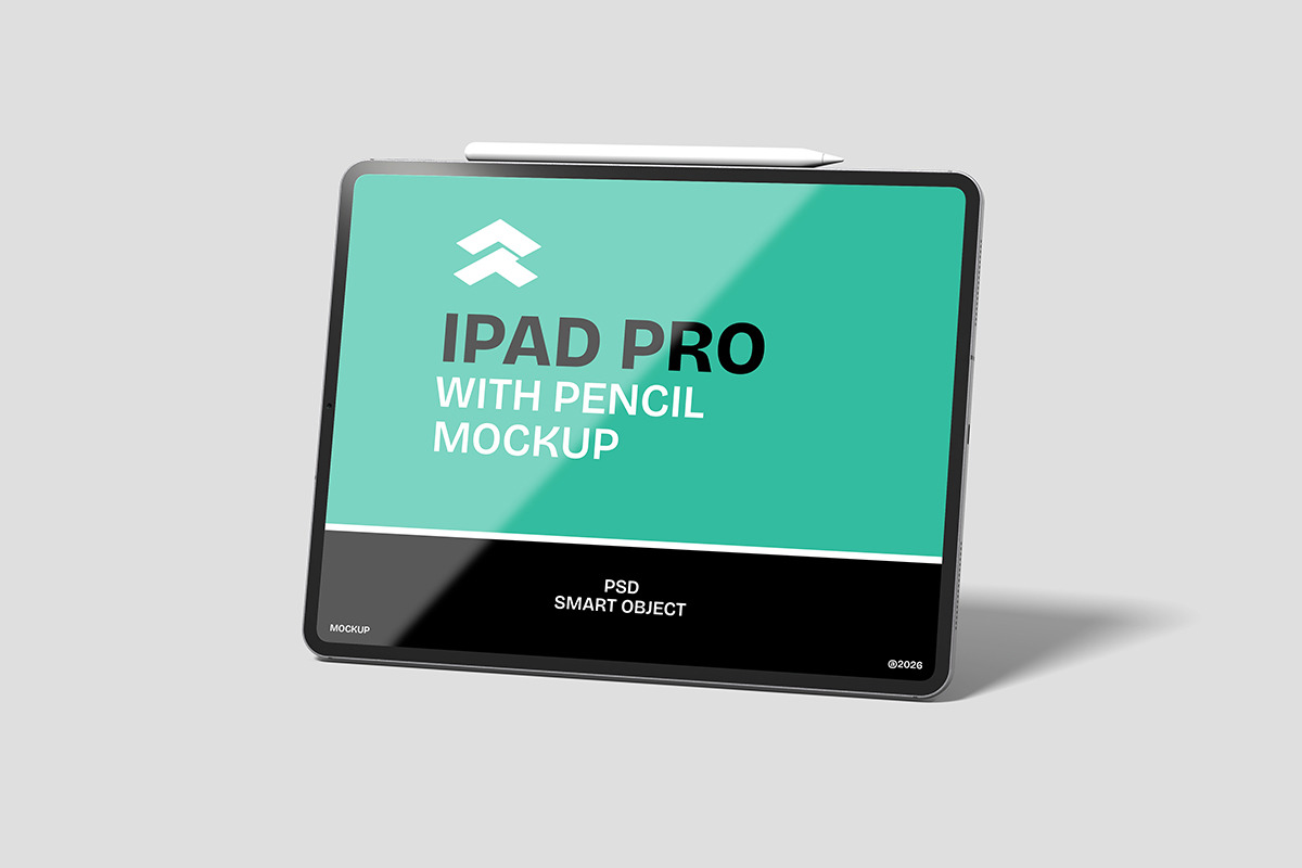 iPad Pro - Mockup, an iPad Mockup by Rometheme Std (Photo 5 of 5)
