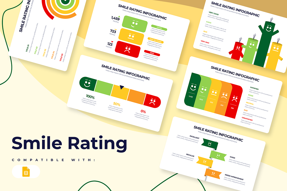 Smile Rating Google Slides Templates, a Presentation Template by Slidesmash (Photo 1 of 4)