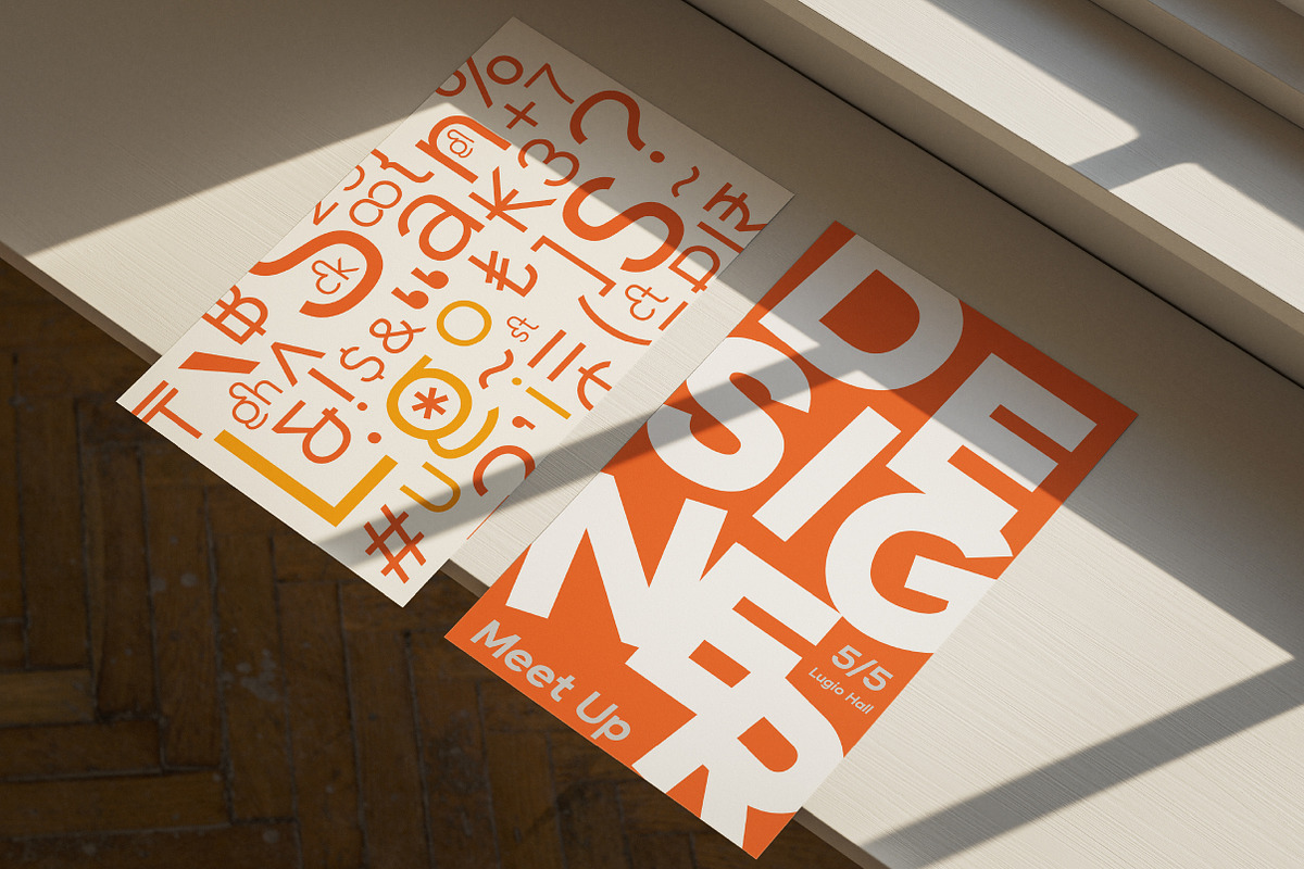 Lugio Sans Modern Geometric Family, a Sans Serif Font by Lettertype Studio (Photo 6 of 16)