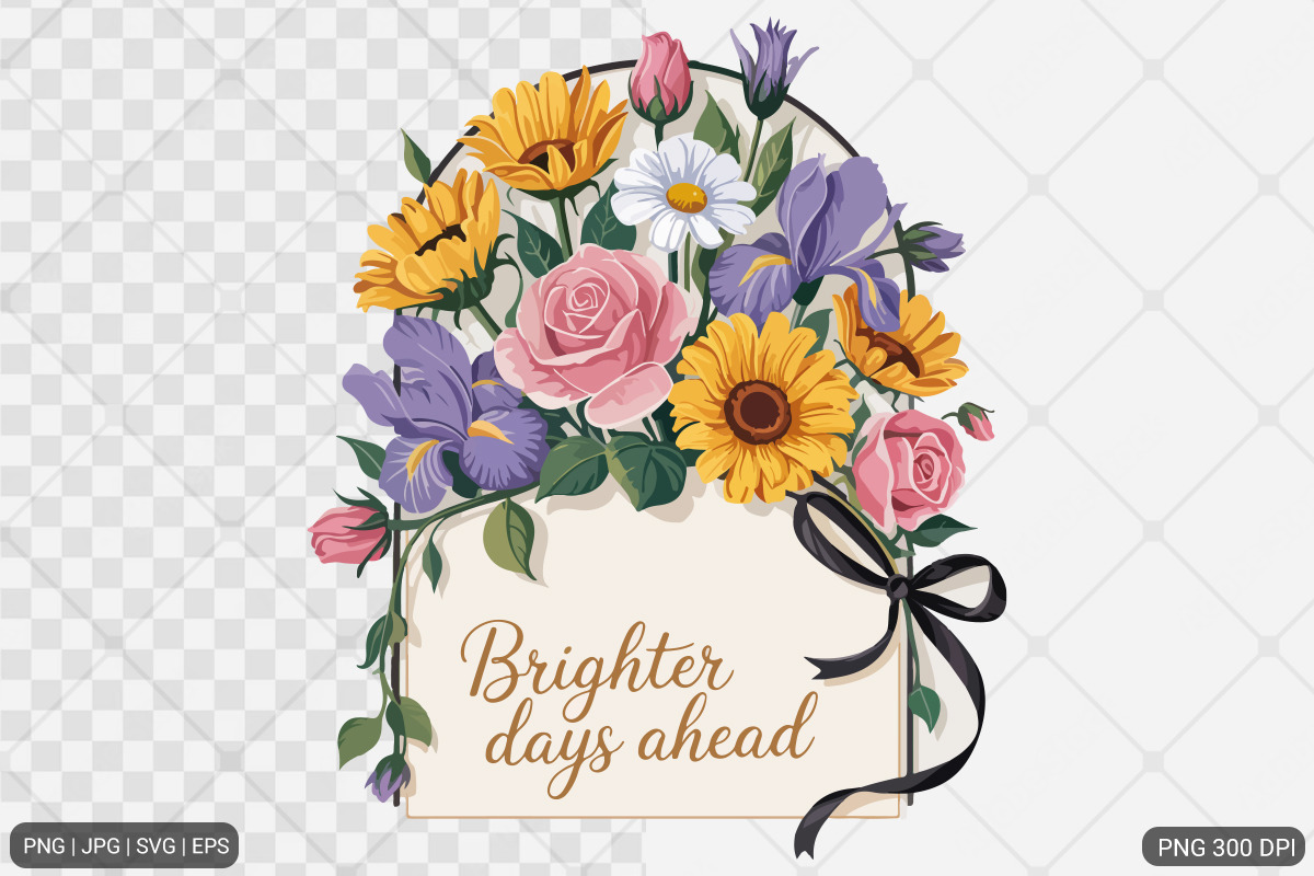 Boho Flowers Motivational Bundle, an Illustration by Actual Pixel (Photo 15 of 21)