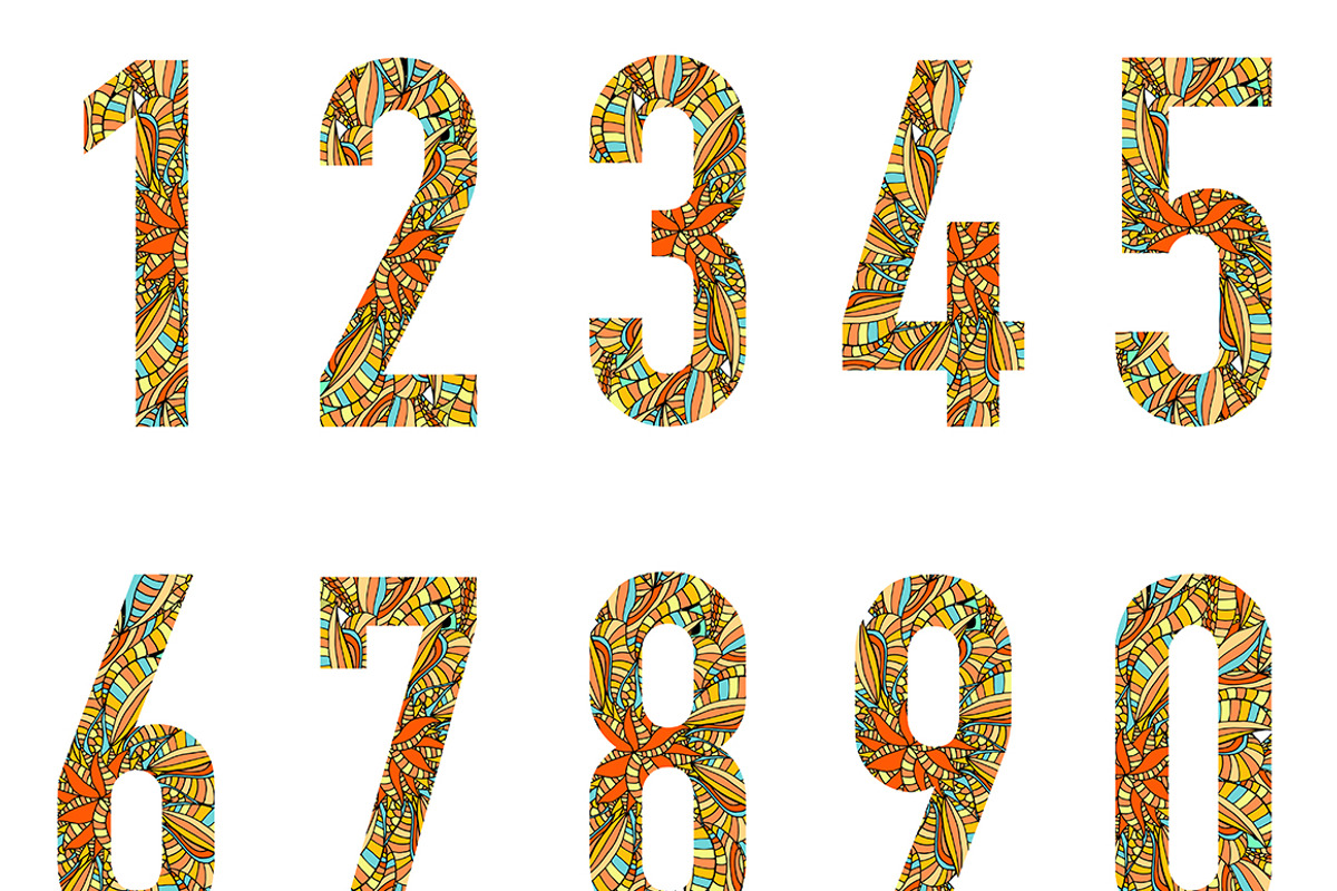 Set of doodle numbers