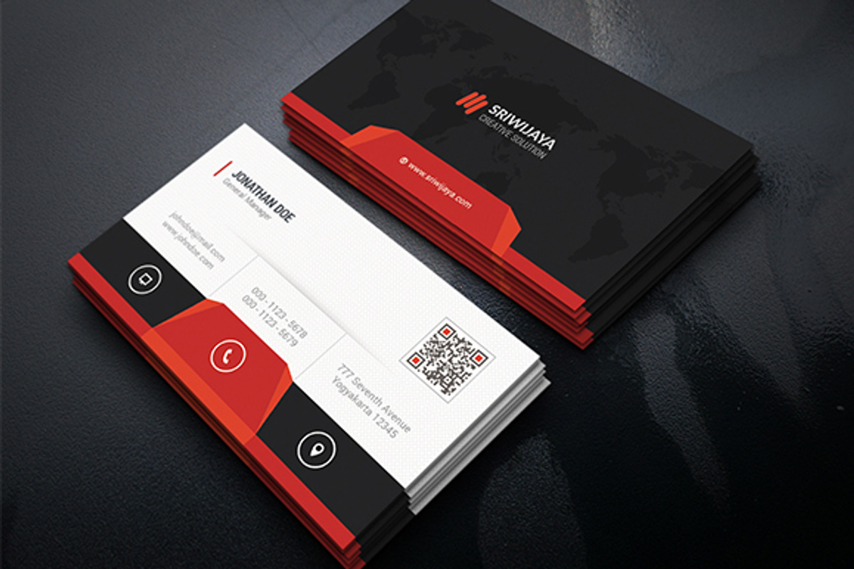 Modern Corporate Business Card, a Business Card Template by InfinityArt (Photo 2 of 4)