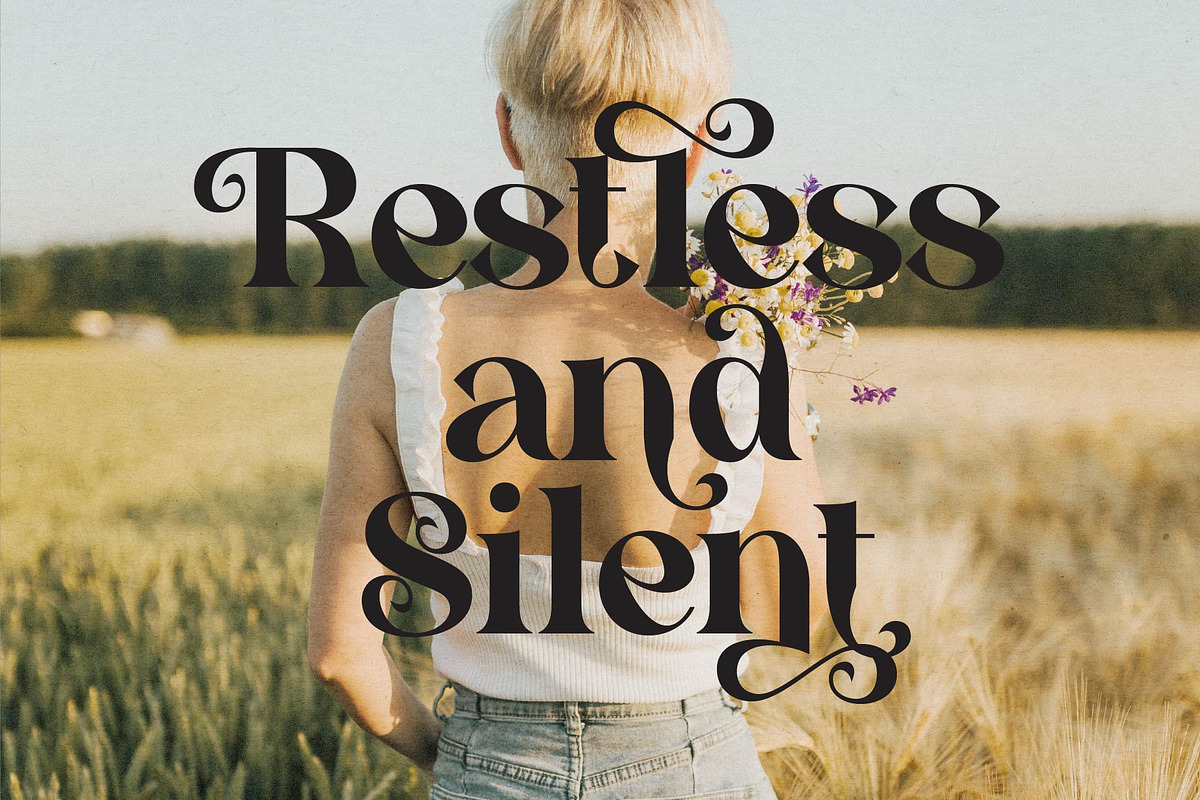Cehua – Elegant Display Font, a Serif Font by AuthenType (Photo 5 of 10)