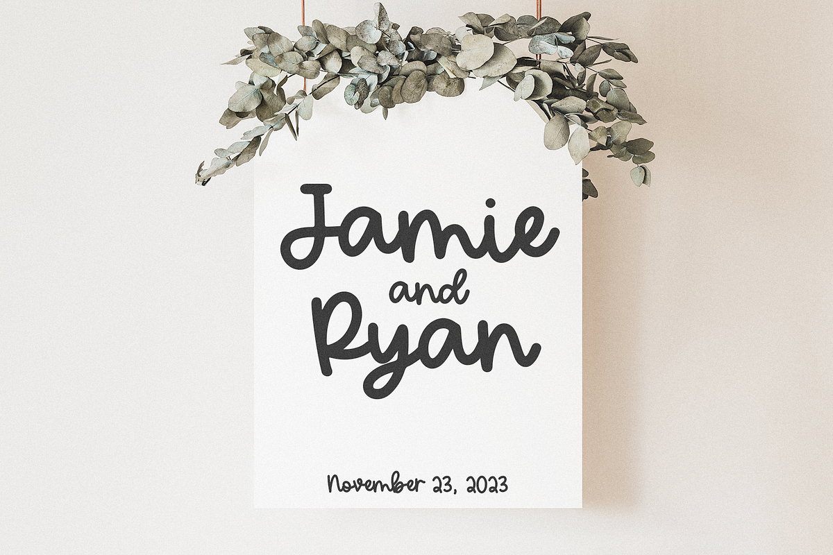 Cakepop | Handwritten Script Font preview 2