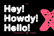 Generic G90-RD 'Swollen', a Sans Serif Font by More Etc. Studios (Thumbnail 2 of 8)