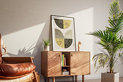 Textured Geometric Wall Art Print, a Background Graphic by C Design Studio (Thumbnail 5 of 7)