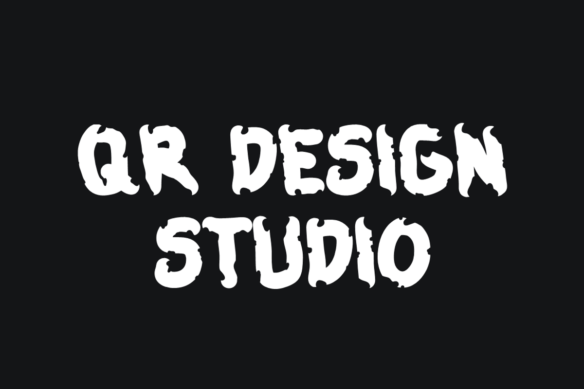 Death Bighost - Horror Font, a Blackletter Font by QR Design Studio (Photo 9 of 9)