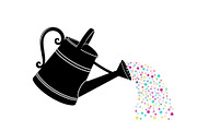 Watering Can Silhouette Bundle, an Illustration by Gaye Art (Thumbnail 12 of 31)