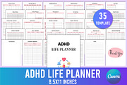 Ultimate ADHD Organization Bundle, a Stationery Template by Shumaya (Thumbnail 5 of 13)