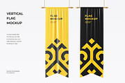 Vertical Flag Mockup, an Advertising Mockup by zpackcreative (Thumbnail 1 of 5)