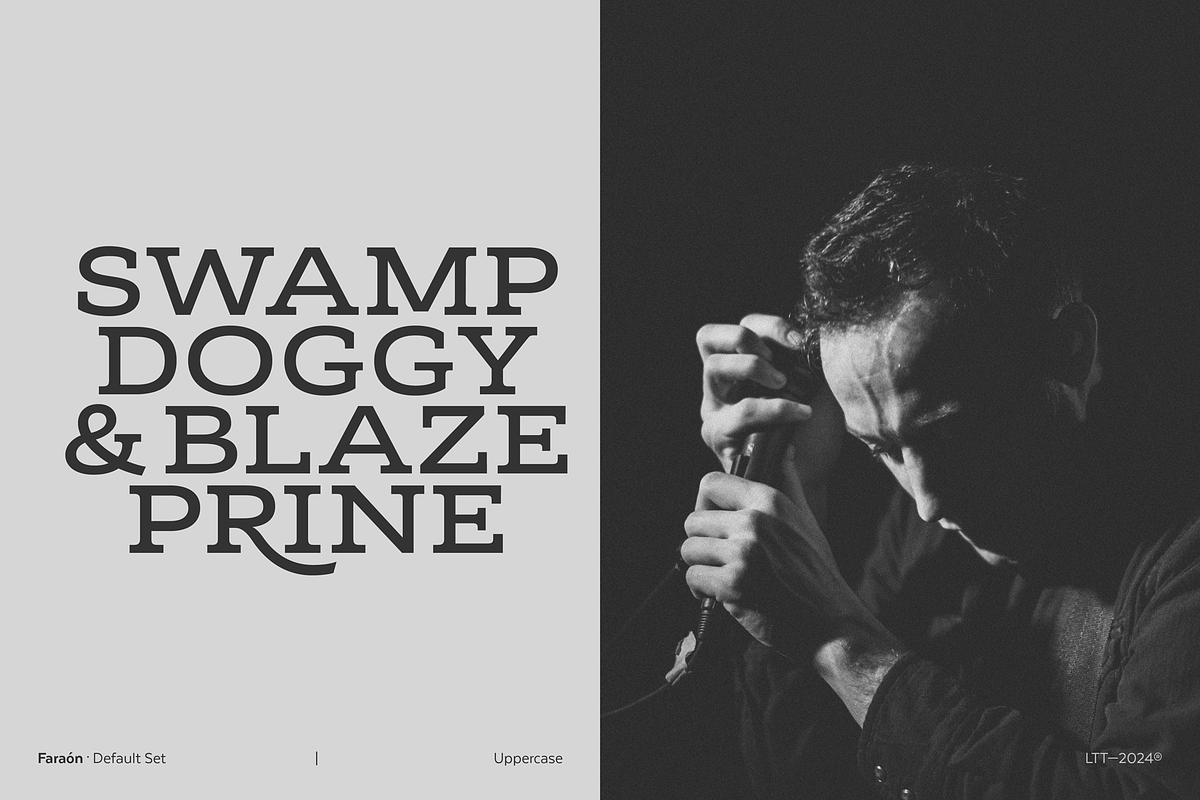 Faraon, a Slab Serif Font by Latinotype (Photo 15 of 15)