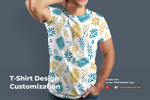 10 T-Shirts Men's Mockups