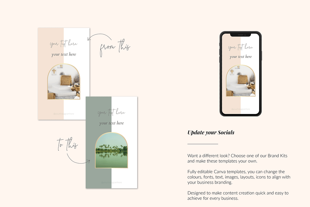 Instagram Story Templates Spiritual, a Social Media Template by The Brand Alchemists (Photo 7 of 8)