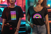 Neon Pride Graphics, an Object Graphic by cafelab_store (Thumbnail 3 of 3)