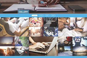 Quark Education Courses PSD Theme