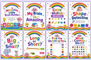 Preschool Brain Builder Book | Logic, a Stationery Template by Mustafiz (Thumbnail 2 of 4)