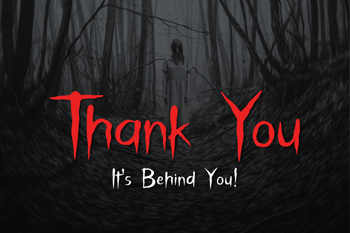 Chilling Trickster - Rough Font, a Script Font by Alpaprana (Photo 11 of 11)