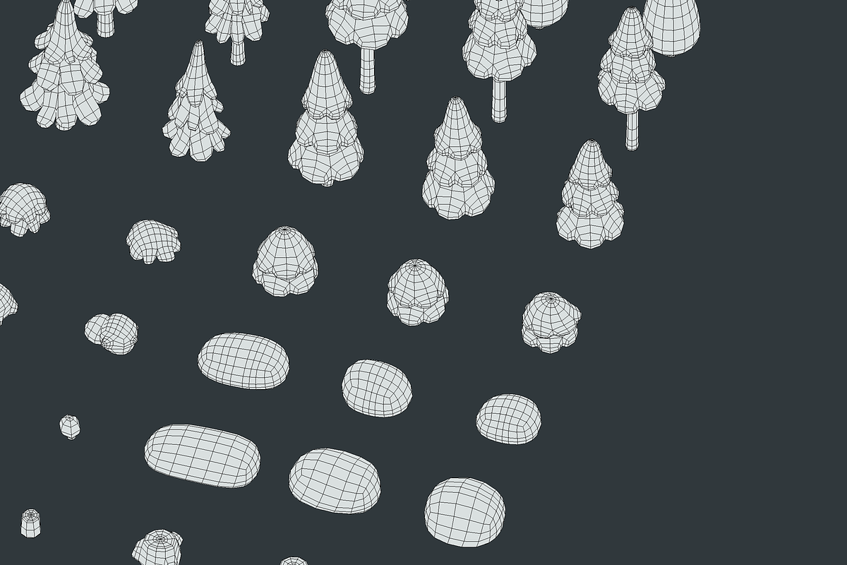 Nature Forest - Animation Asset, an Environmental 3D Model by Polydactyl (Photo 32 of 36)