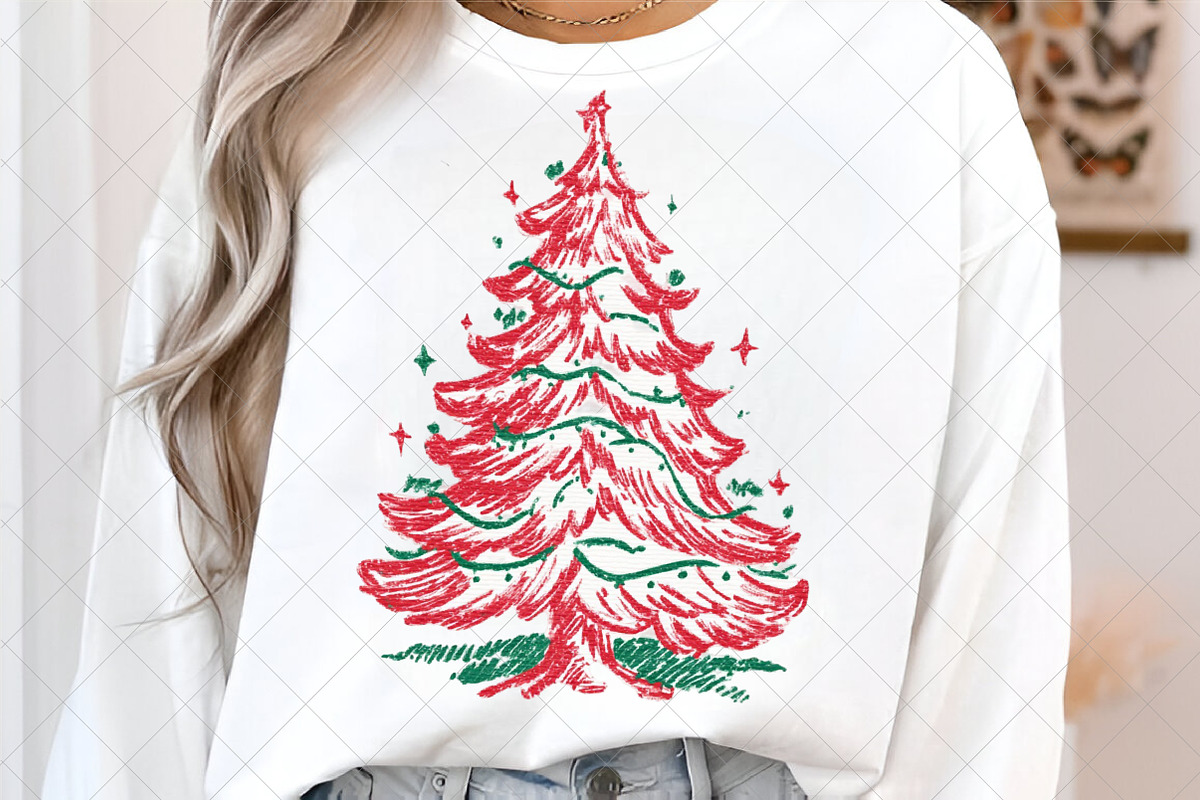Christmas Line Art Png - Tree, an Illustration by SinaCreation (Photo 3 of 7)
