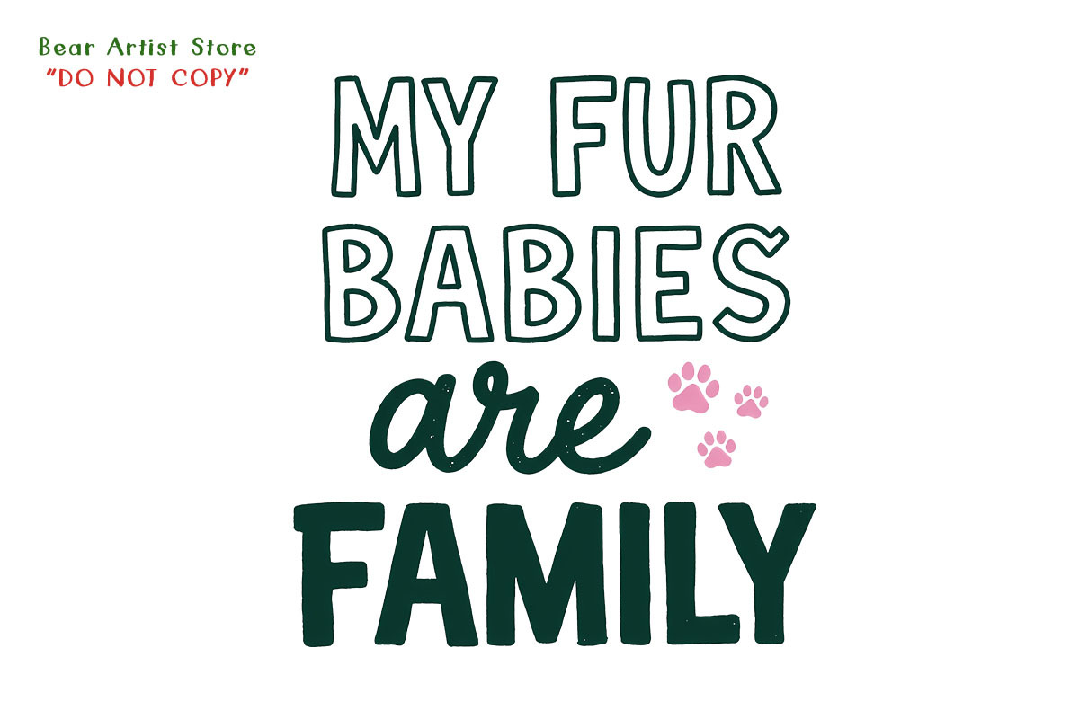Whimsical Dog Mom Cat Mom Pet Lover, an Animal Illustration by GlitterCraft (Photo 7 of 21)