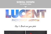 Lucent Photoshop Action preview 2