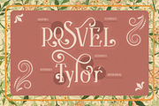 Roseva, a Serif Font by kerismaker (Thumbnail 7 of 12)