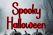 Spooky Halloween, a Script Font by InermediaSTUDIO (Thumbnail 1 of 8)