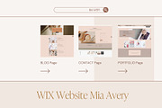 WIX Website Mia Avery, a Wix Template by Brand & Palms (Thumbnail 5 of 8)