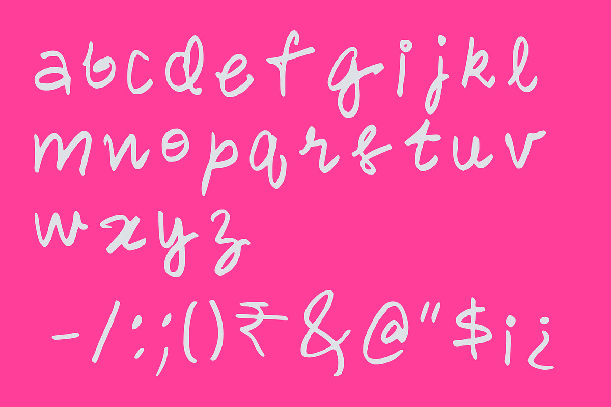 Love Notes Handwritten Font, a Handwritten Font by Fonts by Srishti (Photo 4 of 6)