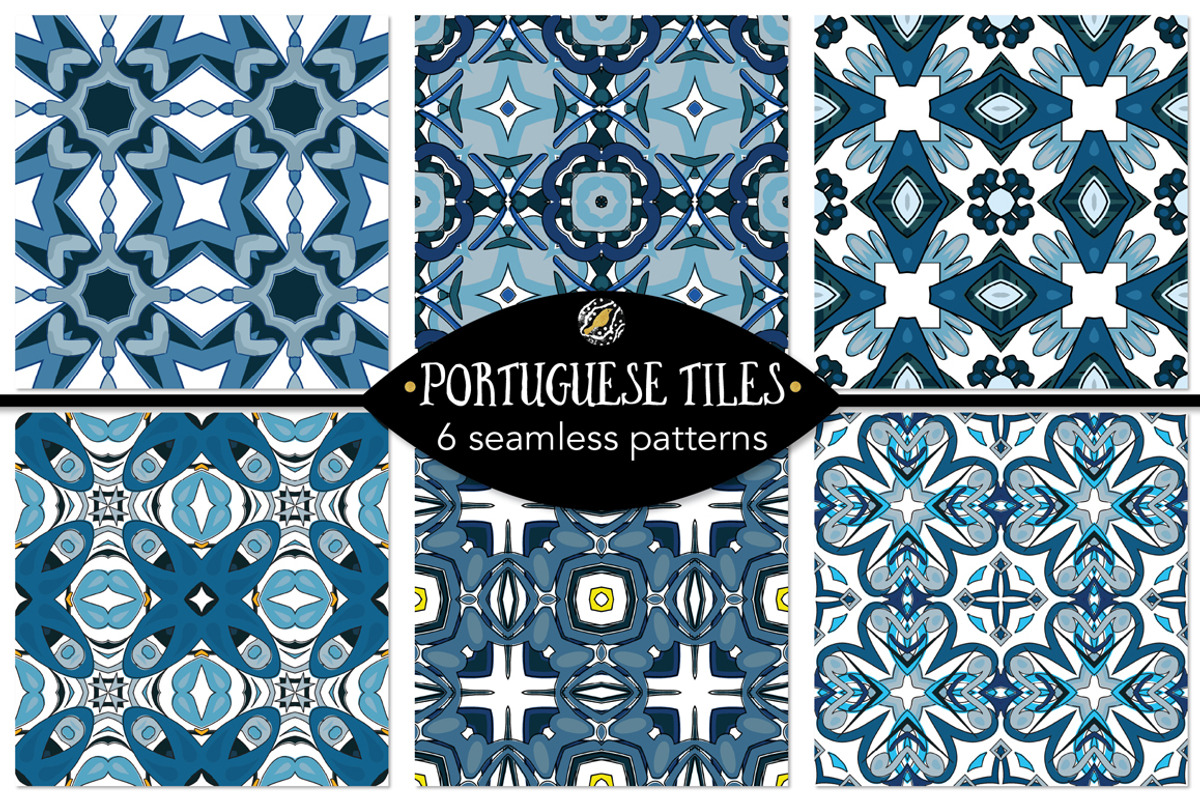Set 116 - 6 Seamless Patterns, a Pattern Graphic by Little Bird (Photo 1 of 6)