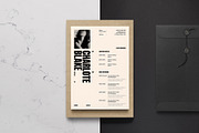 Professional CV, Resume Template, a Resume Template by DesignCrest (Thumbnail 3 of 9)