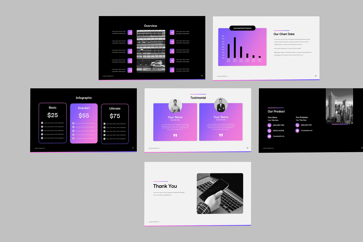 Netsh Presentation Template, a Presentation Template by Recreative (Photo 6 of 6)