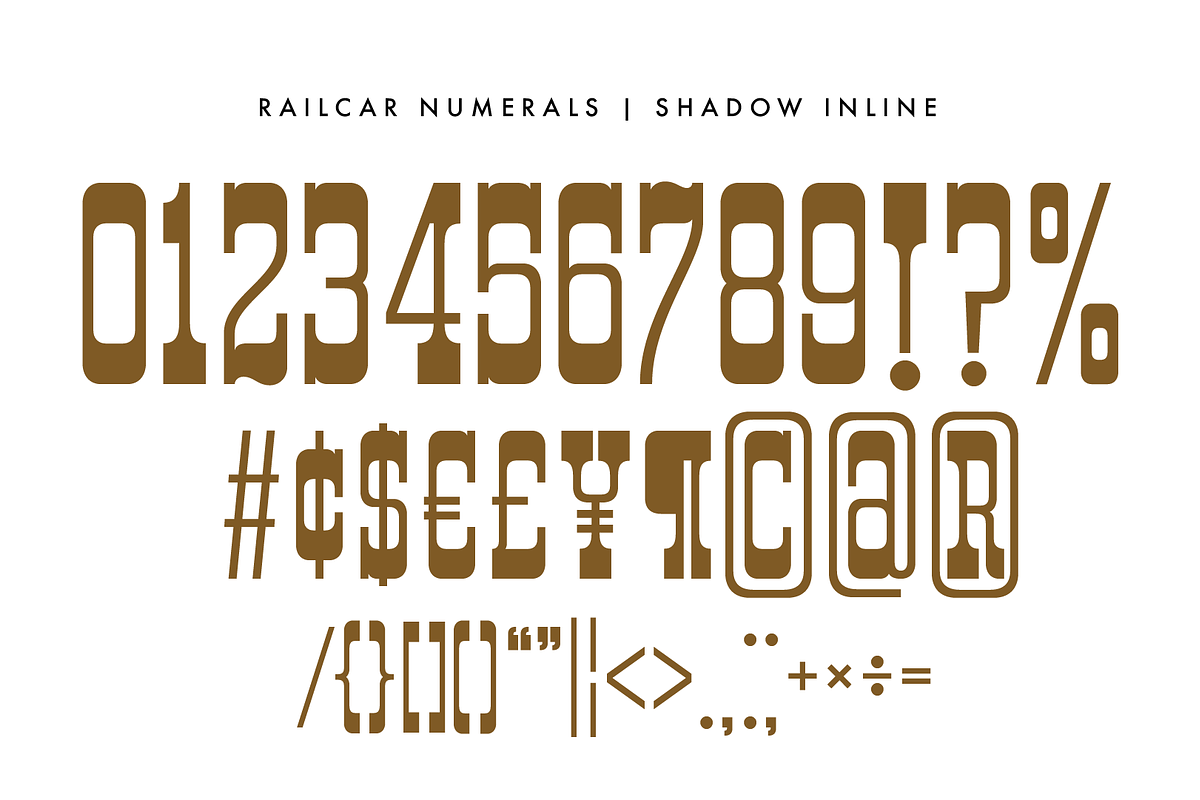 The Numerals Collection, a Handwritten Font by Drew Melton (Photo 12 of 18)