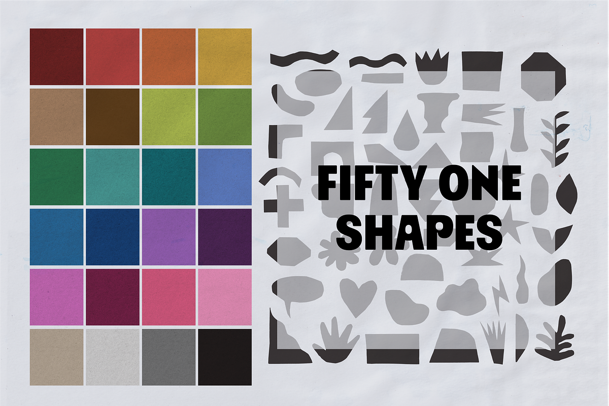 Pretty Spiffy Paper Shapes, an Object Graphic by Corinne Dodenhoff (Photo 3 of 6)
