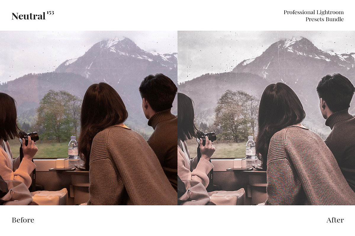 153 Neutral Presets Lightroom Bundle, a Preset Add-On by VEER (Photo 13 of 16)