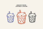 Bakery and Drink - Cute Dogs, a Food Illustration by HunEyy (Thumbnail 3 of 7)