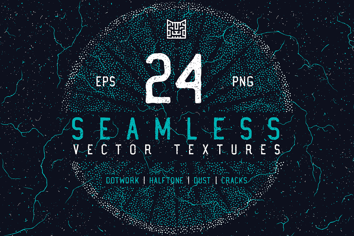 24 Seamless Vector Textures, a Texture Graphic by 2DFUNS