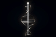 DNA Chandelier Light Fitting, a Furniture 3D Model by Morne Studio (Thumbnail 2 of 5)
