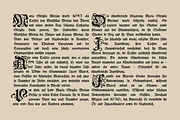 Blumen blackletter font family, a Blackletter Font by kaer_shop (Thumbnail 7 of 8)