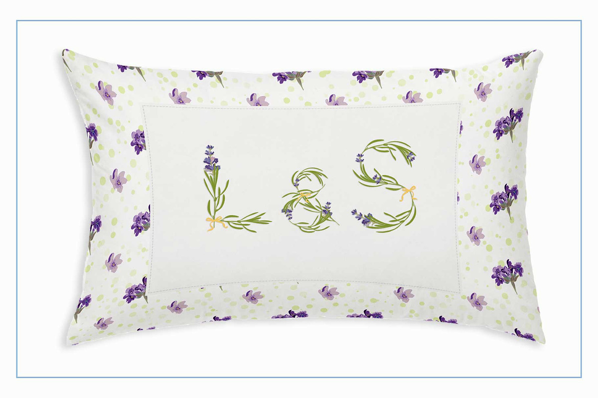 LAVENDER-TIME-Color font preview 4