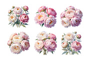 Watercolor Luxury Floral Clipart, a Decorative Illustration by ForhadGFX (Thumbnail 11 of 13)