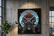 Gangster Bulldog Hoodie Art, a Shirt Mockup by Vector Stall (Thumbnail 8 of 13)