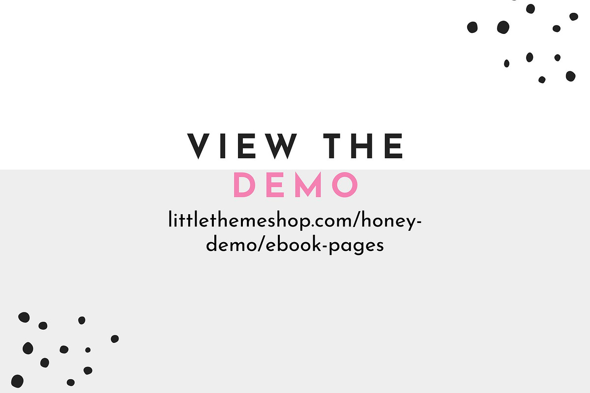 Pink Ebook Sales Templates Wordpress, a WordPress Template by ltsdesigns (Photo 6 of 7)